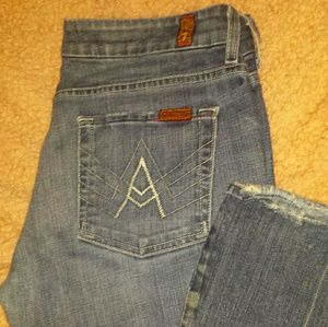 7 for all mankind jeans. Bootcut